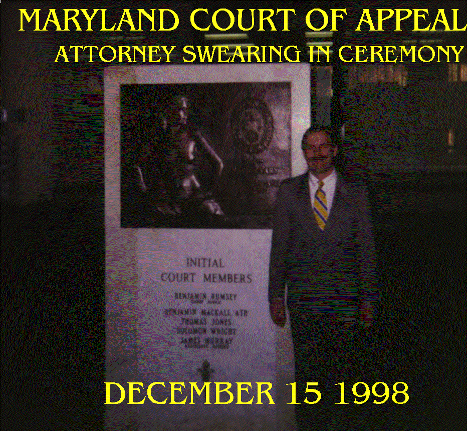 Dean with seated Justice at Maryland Court of Appeals