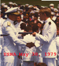 USNA graduation 1979